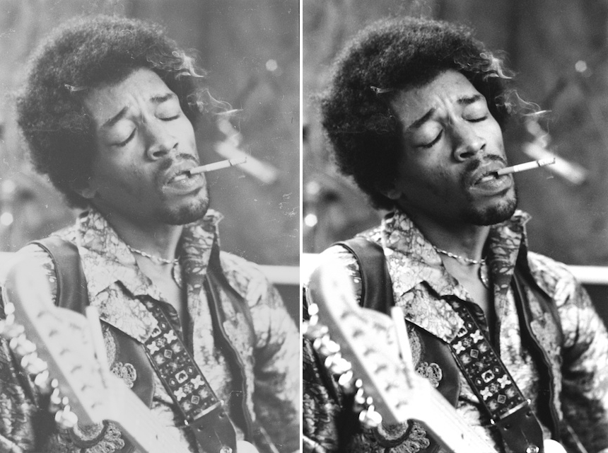 Never-Before-Seen Photos Of Jimi Hendrix Final Performances And In ...